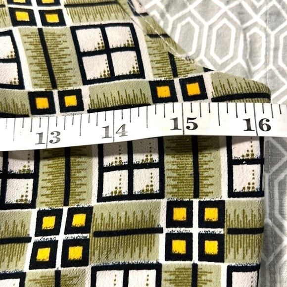 Absolutely Perfect Geo-Design Midi Dress, Twirlable & So Unique, Size XS - Picture 6 of 8